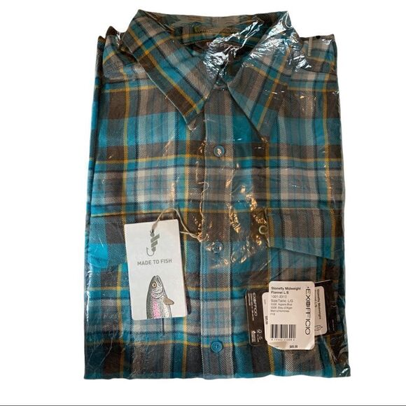 NWT Exofficio Flannel    - Picture 5 of 7